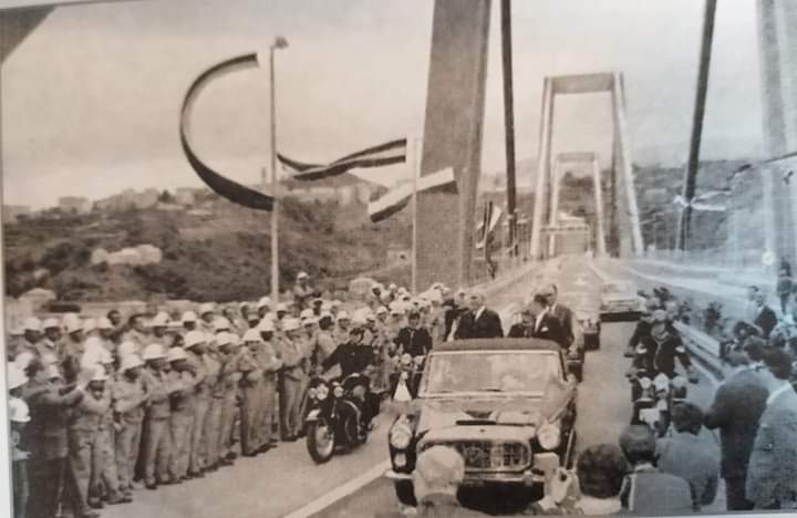 … Quando c’era il Ponte Morandi…
